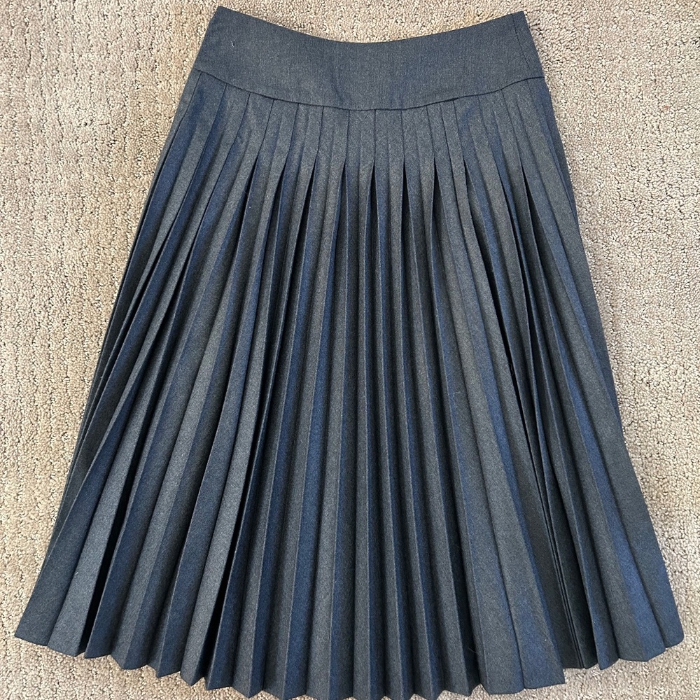 Celine pleated wool skirt Sz.34